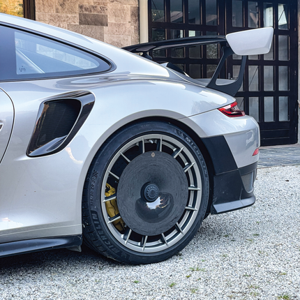Gold Leaf Aero Discs EVO for Porsche 911 GT2 RS 991.2 magnesium wheels