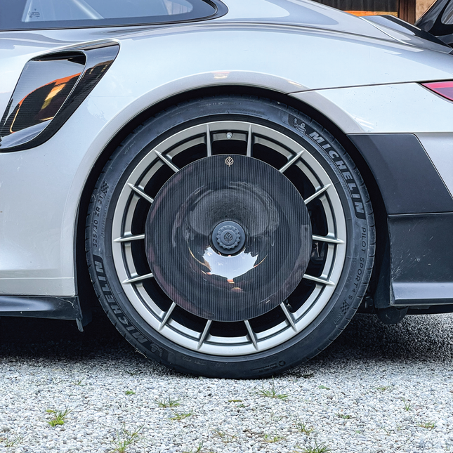 Gold Leaf Aero Discs EVO 911 GT2 RS fitted