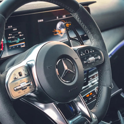Armaspeed Forged Carbon / Luminous Paddle Shifters for Mercedes-AMG Models, image 6