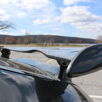 Aero Republic GTR Style Carbon Fiber Rear Spoiler Wing for Mercedes-AMG GT / GT S / GT C C190, image 15