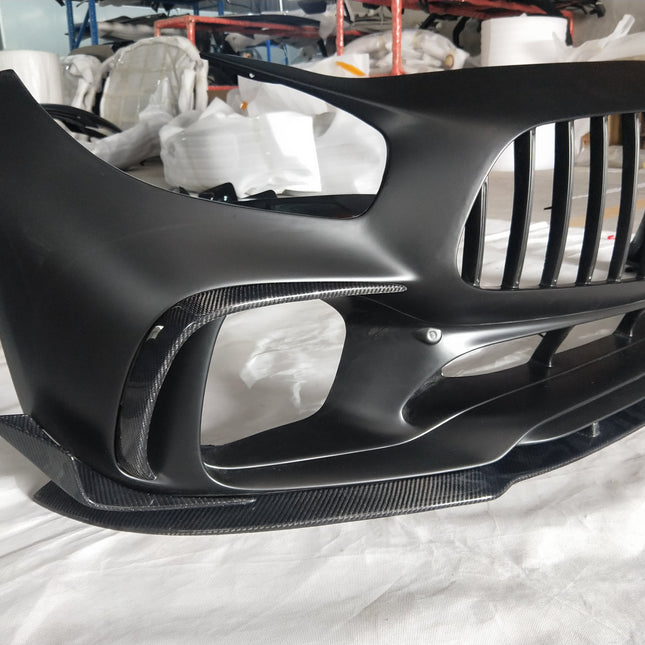 Aero Republic PD Style Front Bumper, Lip and Canards for Mercedes-AMG GT / GT S C190 2015-2017, image 24