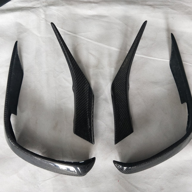 Aero Republic PD Style Front Bumper, Lip and Canards for Mercedes-AMG GT / GT S C190 2015-2017, image 12