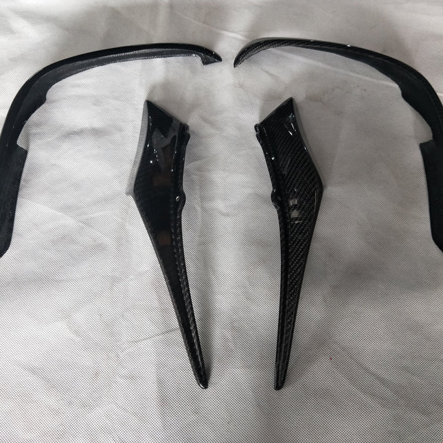 Aero Republic PD Style Front Bumper, Lip and Canards for Mercedes-AMG GT / GT S C190 2015-2017, image 11