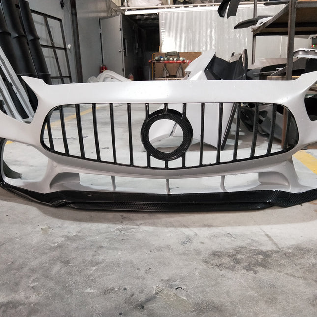 Aero Republic PD Style Front Bumper, Lip and Canards for Mercedes-AMG GT / GT S C190 2015-2017, image 8