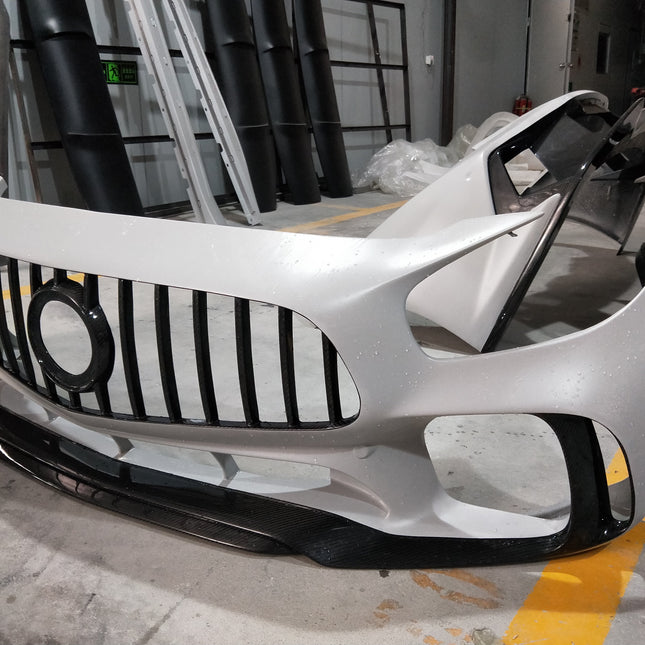 Aero Republic PD Style Front Bumper, Lip and Canards for Mercedes-AMG GT / GT S C190 2015-2017, image 4