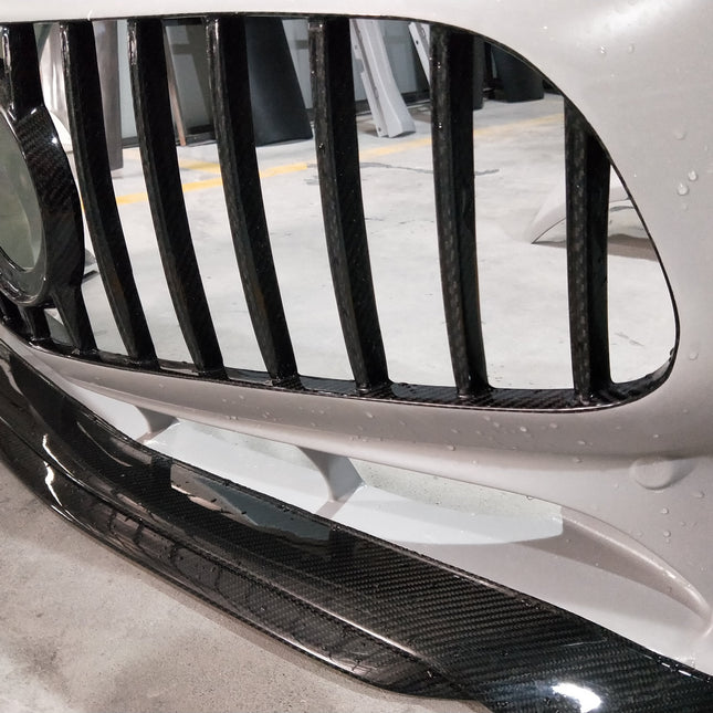 Aero Republic PD Style Front Bumper, Lip and Canards for Mercedes-AMG GT / GT S C190 2015-2017, image 6