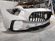 Partial Pre-preg Carbon Fiber ( Carbon Front Lip & Grill & Canards )