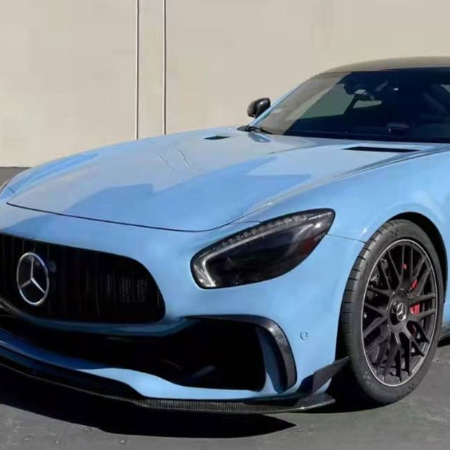 Aero Republic PD Style Front Bumper, Lip and Canards for Mercedes-AMG GT / GT S C190 2015-2017, image 1