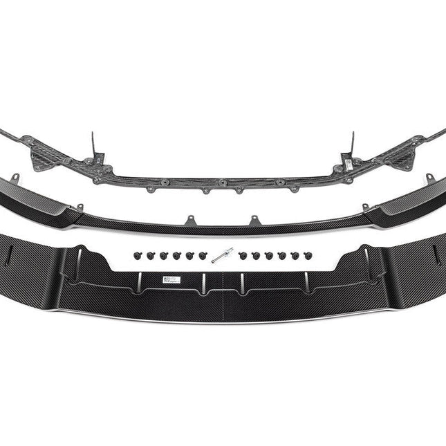 Alpha-N G87 M2 Carbon Adjustable Front Lip - Class 3, view 3