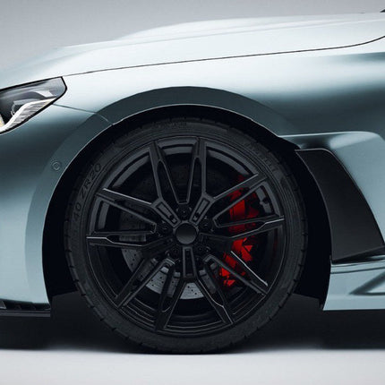 Alpha-N G87 M2 Carbon Front Fender Set V2 installed