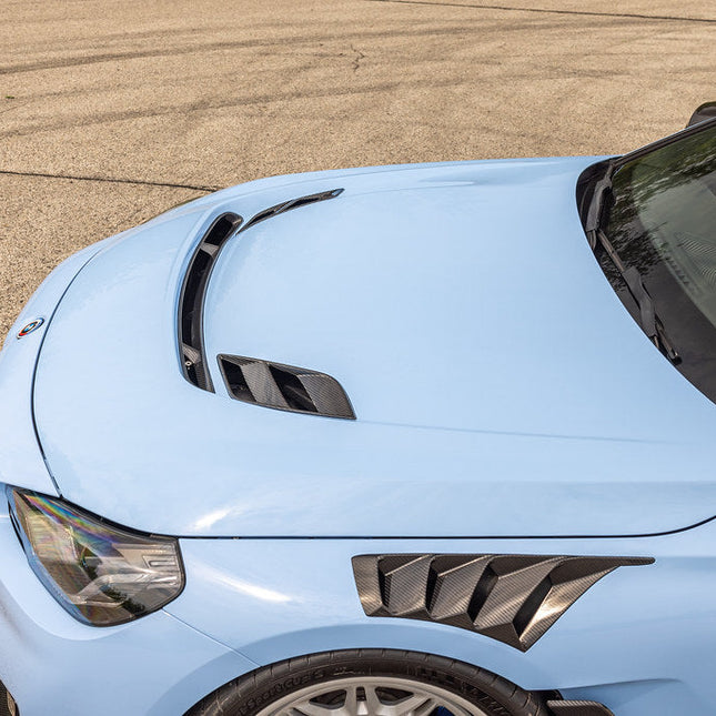 Alpha-N G87 M2 Carbon Vented Hood Clubsport installed