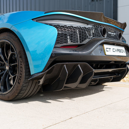McLaren Artura carbon rear spoiler