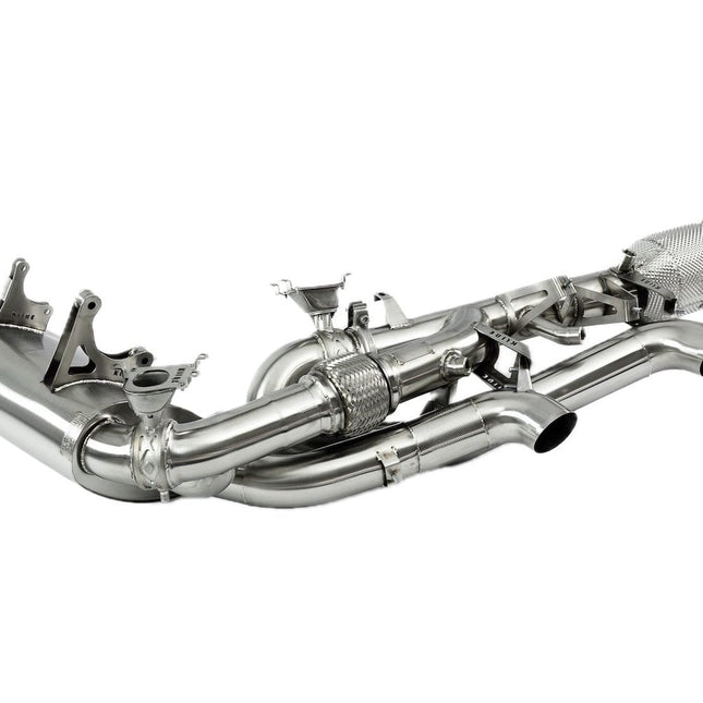 Kline Innovation Inconel 625 valvetronic exhaust for Porsche 992.2 Carrera GTS Hybrid