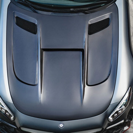 CMST Black Series Style Carbon Fiber Hood for Mercedes-AMG GT / GT S / GT C / GT R C190, image 5