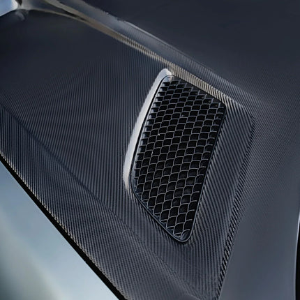 CMST Black Series Style Carbon Fiber Hood for Mercedes-AMG GT / GT S / GT C / GT R C190, image 6