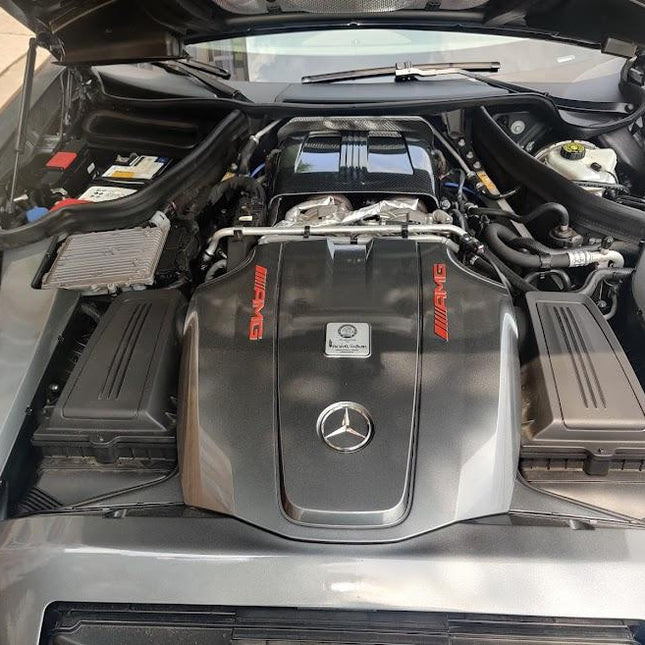 CMST Carbon Fiber Engine Cover (Full Set) for Mercedes-AMG GT / GT S / GT C / GT R 2015+, image 24