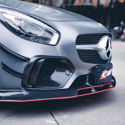 CMST Carbon Fiber Front Lip for Mercedes-AMG GT / GT S C190 2015-2017, image 22