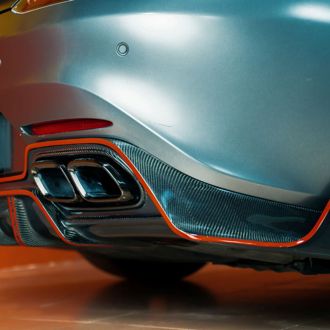 CMST Carbon Fiber Rear Diffuser for Mercedes-AMG GT / GT S C190 2015+, image 21