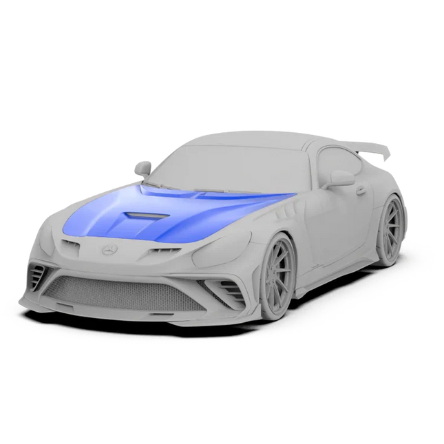 Robot Craftsman Paragon Hood for Mercedes-AMG GT / GT S / GT C / GT R C190, image 2