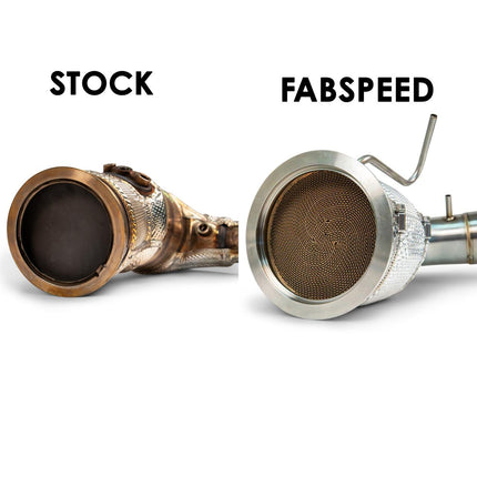 Fabspeed Lamborghini Urus Sport Catalytic Converters, HJS 200 Cell (2018+) [FS.LAM.URUS.SC], view 9