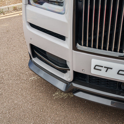 Rolls-Royce Cullinan Carbon Fibre Front Splitter CT5320 close up