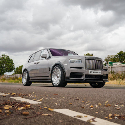 Cullinan carbon fibre diffuser and exhaust tips