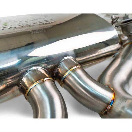 Fabspeed Porsche Cayenne Valved Cat-Back Exhaust System (2019+) [FS.POR.9Y0.VLV], view 7