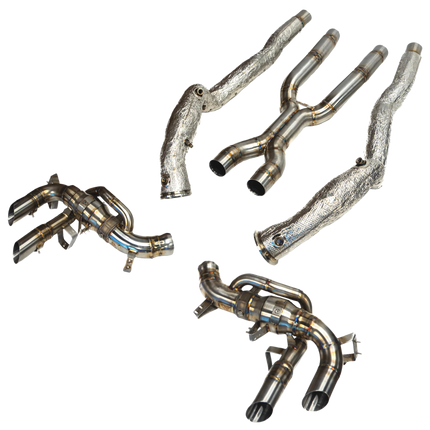 Gintani F1 Valved Exhaust System for Ferrari Purosangue