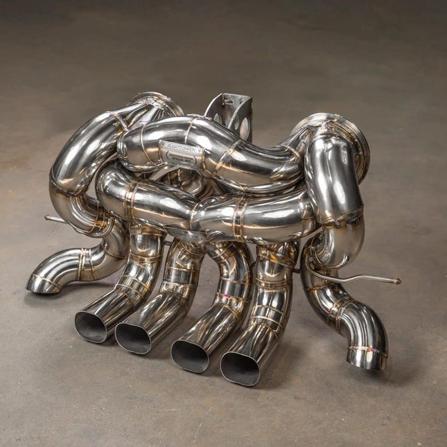 Valvetronic Designs F1 Exhaust System for Bugatti Chiron Pur Sport