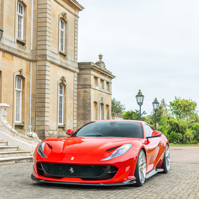 Ferrari 812 Superfast carbon fibre kit side view