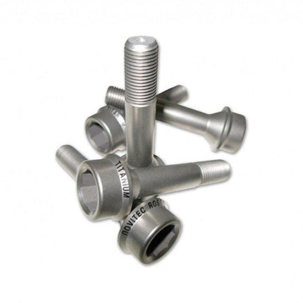 NOVITEC 10pc Titanium Wheel-Bolt Set for Ferrari 12Cilindri