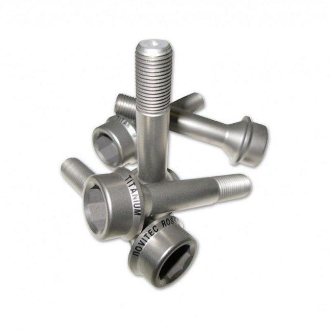 NOVITEC 10pc Titanium Wheel-Bolt Set for Ferrari 12Cilindri