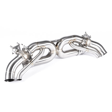 JCR Developments Titanium Centre Section (Valved) for Porsche 911 992 Carrera /S/GTS