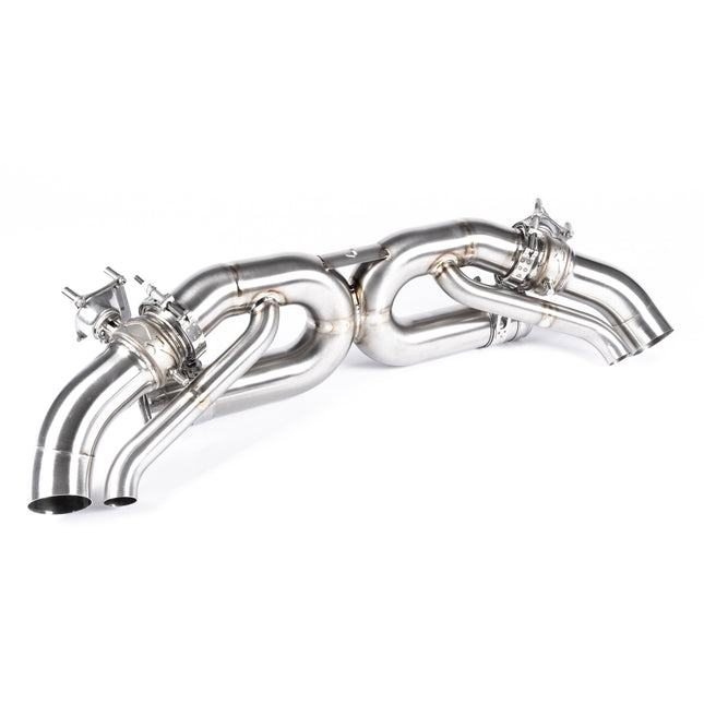 JCR Developments Titanium Centre Section (Valved) for Porsche 911 992 Carrera /S/GTS