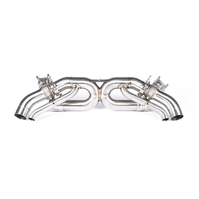 JCR Developments Titanium Centre Section (Valved) for Porsche 911 992 Carrera /S/GTS