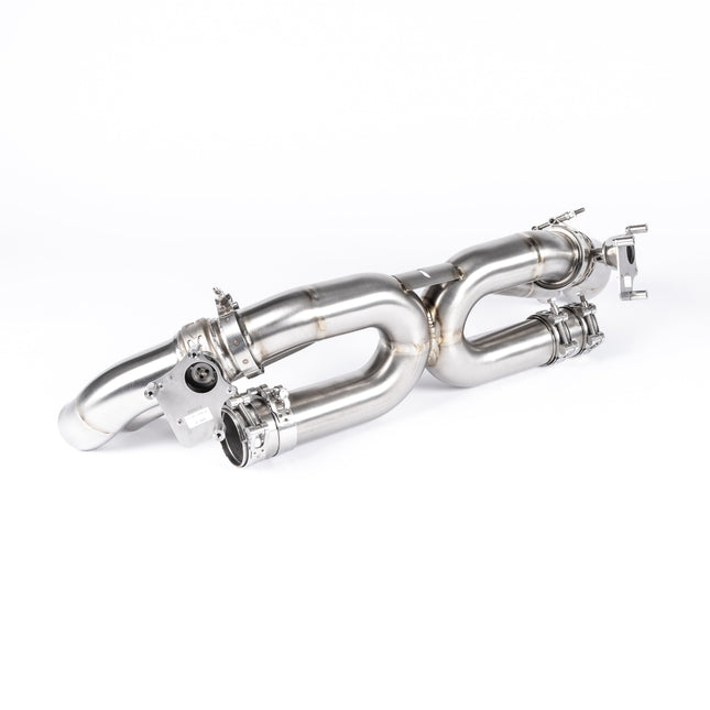 JCR Developments Titanium Centre Section (Valved) for Porsche 911 992 Carrera /S/GTS