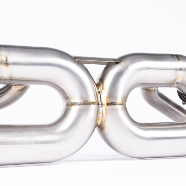 JCR Developments Titanium Centre Section (Valved) for Porsche 911 992 Carrera /S/GTS