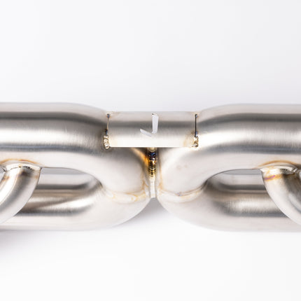 JCR Developments Titanium Centre Section (Valved) for Porsche 911 992 Carrera /S/GTS