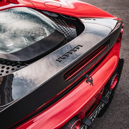 Capristo Carbon Rear Spoiler for Ferrari SF90