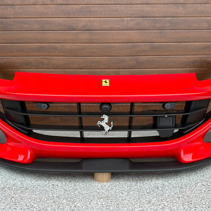 Ferrari Portofino M Front Bumper Complete, Painted, Parking Sensor and Front Camera, OEM, Part Number: 985891981
