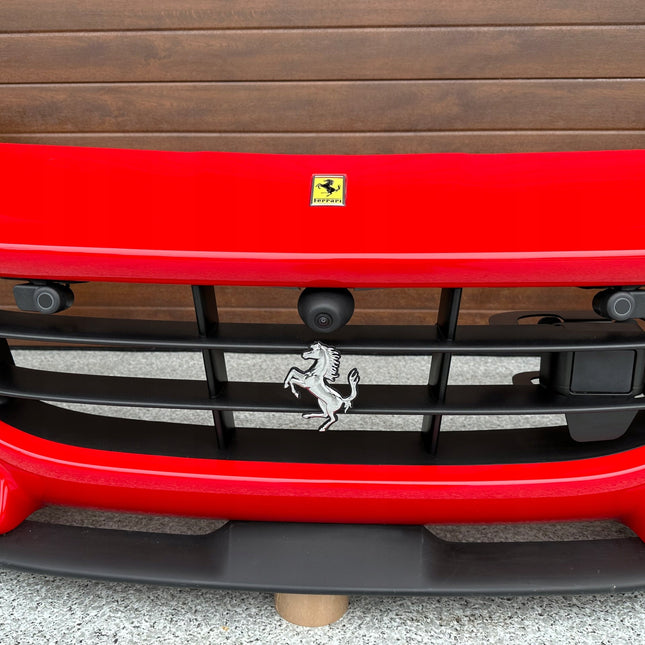 Ferrari Portofino M Front Bumper Complete, Painted, Parking Sensor and Front Camera, OEM, Part Number: 985891981