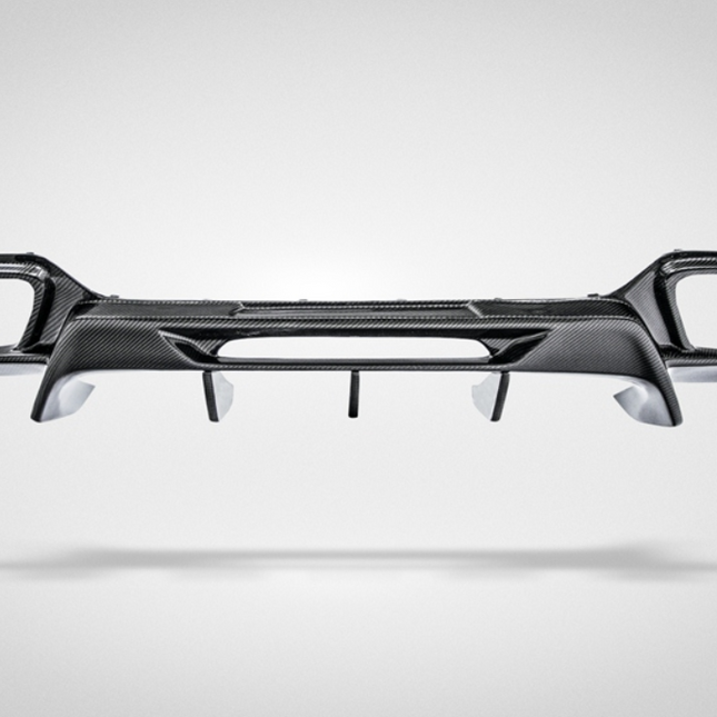 Future Design RT Style Carbon Fiber Rear Diffuser for Mercedes-AMG GT / GT S / GT C C190, image 4