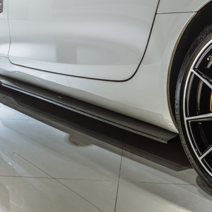Future Design RT Style Carbon Fiber Side Skirts for Mercedes-AMG GT / GT S C190 2015-2017, image 11