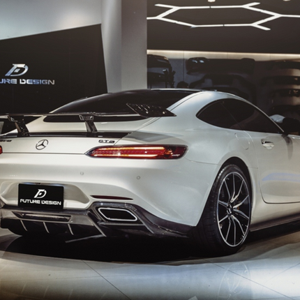 Future Design RT Style Carbon Fiber Side Skirts for Mercedes-AMG GT / GT S C190 2015-2017, image 6