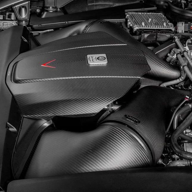 Eventuri Carbon Fiber Intake and Engine Cover for Mercedes-AMG GT / GT S / GT R C190 (Gloss), image 5