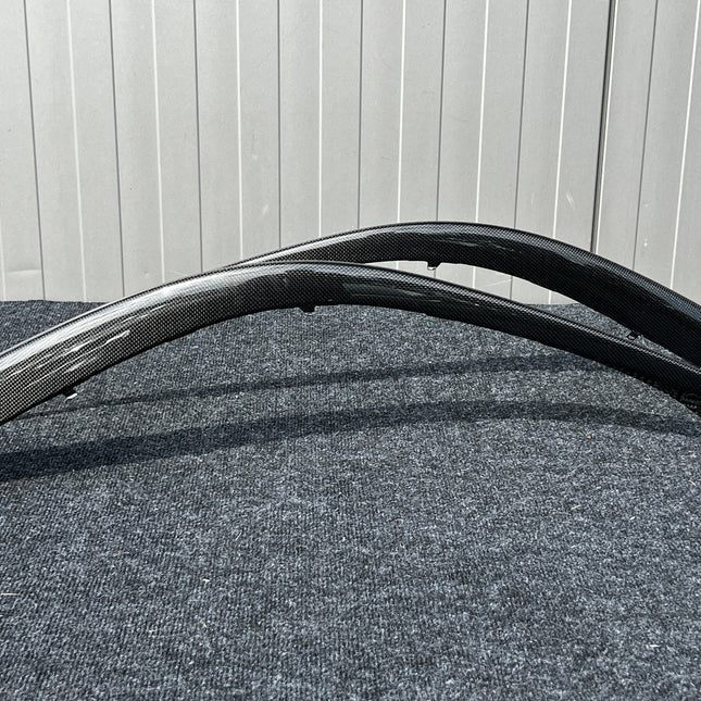 Ferrari 296 GTB Front Lip, Carbon Fiber, Left and Right, OEM, Part Numbers: 778127/778128