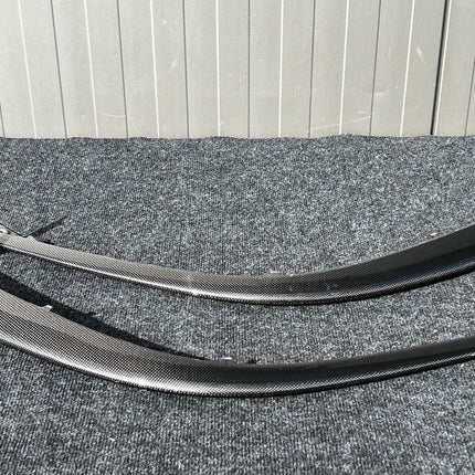 Ferrari 296 GTB Front Lip, Carbon Fiber, Left and Right, OEM, Part Numbers: 778127/778128