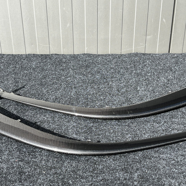 Ferrari 296 GTB Front Lip, Carbon Fiber, Left and Right, OEM, Part Numbers: 778127/778128