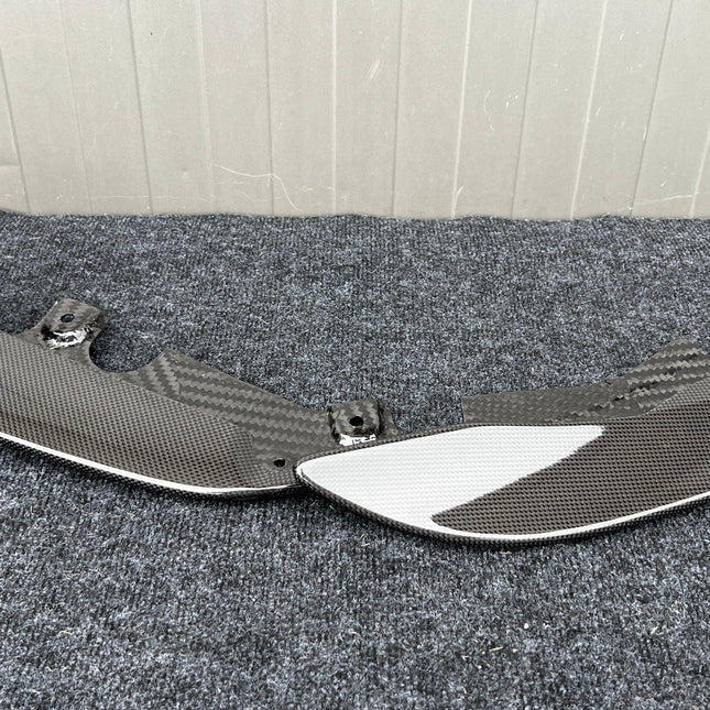 Ferrari 488 Pista Right Lateral Spoiler, Carbon Fiber, Glossy, OEM, Part Number: 824298