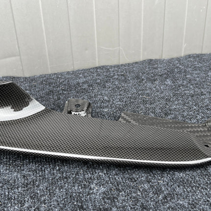 Ferrari 488 Pista Right Lateral Spoiler, Carbon Fiber, Glossy, OEM, Part Number: 824298
